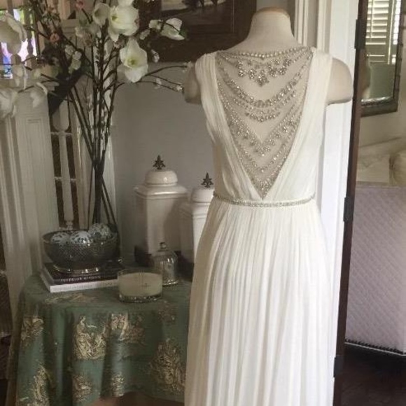 COPY - NICOLE MILLER MILLE BRIDAL WEDDING DRESS 6 LH10000 - Picture 8 of 8